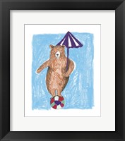 Bear Balance Framed Print