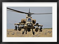 AH-64A Peten attack helicopter Fine Art Print