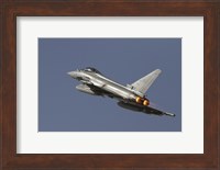 A Eurofighter Typhoon of the italian air force Fine Art Print