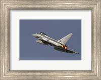 A Eurofighter Typhoon of the italian air force Fine Art Print