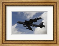 A B-52 Stratofortress heavy bomber of the US Air Force Fine Art Print