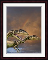 Zupaysaurus rougieri, a theropod dinosaur of the Jurassic Period Fine Art Print