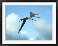 Zhejiangopterus, a genus of azhdarchid pterosaur Fine Art Print