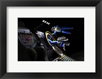 Explorers in space suits exit an Asteroid Lander Fine Art Print
