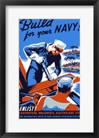 Build For Your Navy! Fine Art Print