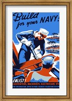 Build For Your Navy! Fine Art Print