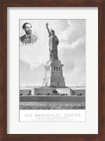 The Statue of Liberty and It's Sculptor Fine Art Print