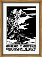 On Guard - Eagle Fine Art Print