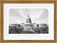United States Capitol Building Fine Art Print