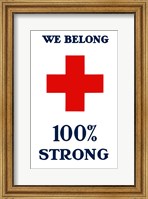Red Cross - We Belong Fine Art Print