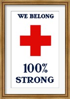 Red Cross - We Belong Fine Art Print