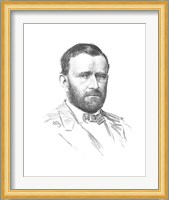 General Ulysses S Grant (vitage Civil War portrait) Fine Art Print