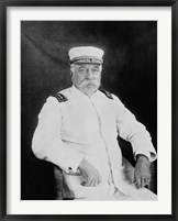 Admiral George Dewey (black & white) Fine Art Print