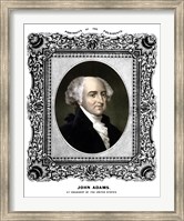 President John Adams (color portrait) Fine Art Print