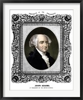 President John Adams (color portrait) Fine Art Print