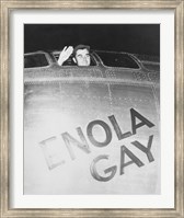 Colonel Paul Tibbets on the Enola Gay Fine Art Print