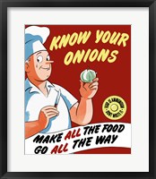 Know Your Onions Fine Art Print