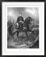 Union General George McClellan on Horseback Fine Art Print