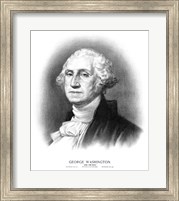 Bust of President George Washington Fine Art Print