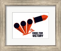 Code for Victory Fine Art Print