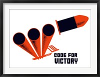 Code for Victory Fine Art Print