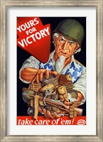 Yours For Victory Fine Art Print