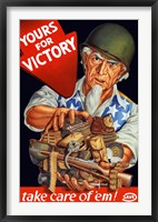 Yours For Victory Fine Art Print