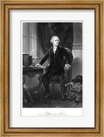 Alexander Hamilton Sitting at His Desk Fine Art Print
