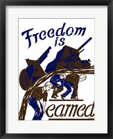 Freedom is Earned Fine Art Print