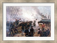 Battle of Cherbourg Fine Art Print