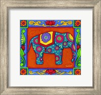 Mosaic Elephant Fine Art Print