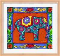 Mosaic Elephant Fine Art Print