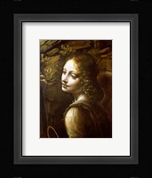 Detail of the Angel, from The Virgin of the Rocks Fine Art Print