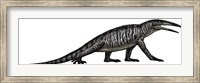 Teraterpeton, an Archosauromorph from the Late Triassic Fine Art Print