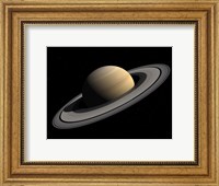 Artist's concept of Saturn Fine Art Print