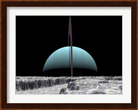 Illustration of the Giant Extrasolar Planet 70 Virginis B Fine Art Print