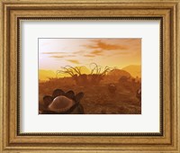 Artist's Concept of Animal and Plant Life on an Alien Planet Fine Art Print