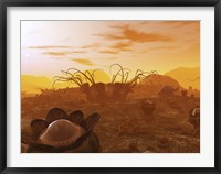 Artist's Concept of Animal and Plant Life on an Alien Planet Fine Art Print