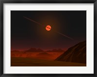 View Across a Hypothetical Alien Planet Fine Art Print