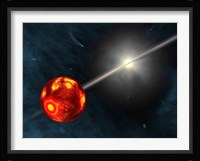 Artist's Concept of the Formation of the Solar System Fine Art Print