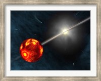 Artist's Concept of the Formation of the Solar System Fine Art Print