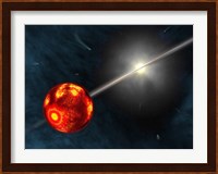 Artist's Concept of the Formation of the Solar System Fine Art Print