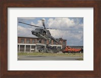 Sea Lynx and Sea King Helicopters of the German Navy Fine Art Print