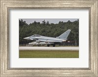 Eurofighter Typhoon of the German Air Force Taking Off Fine Art Print