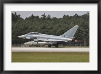 Eurofighter Typhoon of the German Air Force Taking Off Fine Art Print