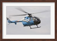 A Bolkow Bo-105 Liaison Helicopter of the German Army Fine Art Print