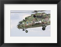 Slovak Air Force Mi-17 Hip in digital camouflage Fine Art Print