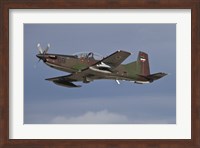 Slovenian PC-9M Taking off During Exercise Ramstein Rover Fine Art Print