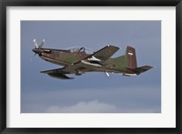 Slovenian PC-9M Taking off During Exercise Ramstein Rover Fine Art Print