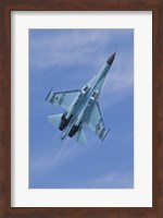 Ukrainian Air Force Su-27 Flanker Fine Art Print